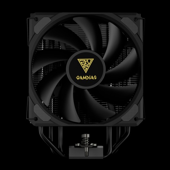 GAMDIAS BOREAS M2-51D CPU Air Cooler with Digital Monitoring PANEL