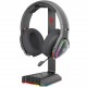 Bloody GS2 RGB Gaming Headset Stand – 7.1 Surround Sound Card – 3x USB 2.0 / 1x AUX | Black