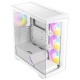 Antec C3 ARGB White, 3 x 120mm & 1 x 120mm ARGB PWM Fans Included, Up to 8 Fans Simultaneously, Type-C，Seamless Tempered Glass Front & Side Panels, 360mm Radiator Support, Mid-Tower ATX PC Case