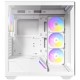 Antec C3 ARGB White, 3 x 120mm & 1 x 120mm ARGB PWM Fans Included, Up to 8 Fans Simultaneously, Type-C，Seamless Tempered Glass Front & Side Panels, 360mm Radiator Support, Mid-Tower ATX PC Case