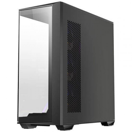 Antec C3 ARGB, 3 x 120mm & 1 x 120mm ARGB PWM Fans Included, Up to 8 Fans Simultaneously, Type-C，Seamless Tempered Glass Front & Side Panels, 360mm Radiator Support, Mid-Tower ATX PC Case