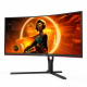 AOC CU34G3S 34 1000R Curved Ultrawide Gaming Monitor , 3440X1440 . 1ms , 165hz