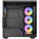 Antec C3 ARGB, 3 x 120mm & 1 x 120mm ARGB PWM Fans Included, Up to 8 Fans Simultaneously, Type-C，Seamless Tempered Glass Front & Side Panels, 360mm Radiator Support, Mid-Tower ATX PC Case