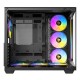 Antec C5 ARGB, 7 x 120mm ARGB PWM Fans Included, Up to 10 Fans Simultaneously, Type-C 3.2 Gen 2 Port, Seamless Tempered Glass Front & Side Panels, 360mm Radiator Support, Mid-Tower ATX PC Case