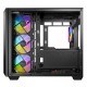 Antec C5 ARGB, 7 x 120mm ARGB PWM Fans Included, Up to 10 Fans Simultaneously, Type-C 3.2 Gen 2 Port, Seamless Tempered Glass Front & Side Panels, 360mm Radiator Support, Mid-Tower ATX PC Case