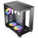 Antec C8 ARGB, 2X TQR 160mm & 1x TQ 140mm ARGB PWM Fans Included,Dual-Chamber Layout, Type-C, 360mm Radiator Support, Seamless TG Front & Side Panels, RTX 40 Compatible, Full-Tower E-ATX PC Case