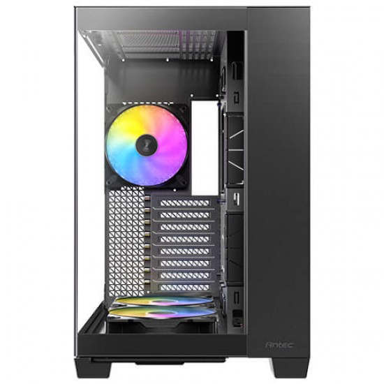 Antec C8 ARGB, 2X TQR 160mm & 1x TQ 140mm ARGB PWM Fans Included,Dual-Chamber Layout, Type-C, 360mm Radiator Support, Seamless TG Front & Side Panels, RTX 40 Compatible, Full-Tower E-ATX PC Case