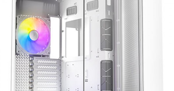 Antec C8 ARGB White, 2x TQR 160mm & 1x TQ 140mm ARGB PWM Fans Included ...