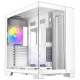 Antec C8 ARGB White, 2x TQR 160mm & 1x TQ 140mm ARGB PWM Fans Included,dual-chamber layout, Type-C, 360mm Radiator Support, Seamless TG Front & Side Panels, RTX 40 compatible, Full-Tower E-ATX PC Case