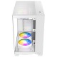 Antec C8 ARGB White, 2x TQR 160mm & 1x TQ 140mm ARGB PWM Fans Included,dual-chamber layout, Type-C, 360mm Radiator Support, Seamless TG Front & Side Panels, RTX 40 compatible, Full-Tower E-ATX PC Case