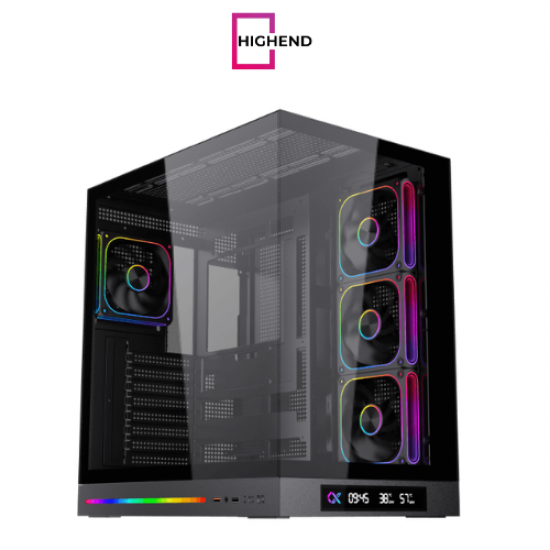 Xigmatek Cloud DGT Digital LCD 4 Fan Argb PWM BTF Mid Tower Case Xigmatek Cloud DGT Digital LCD 4 Fan Argb PWM BTF Mid Tower Case