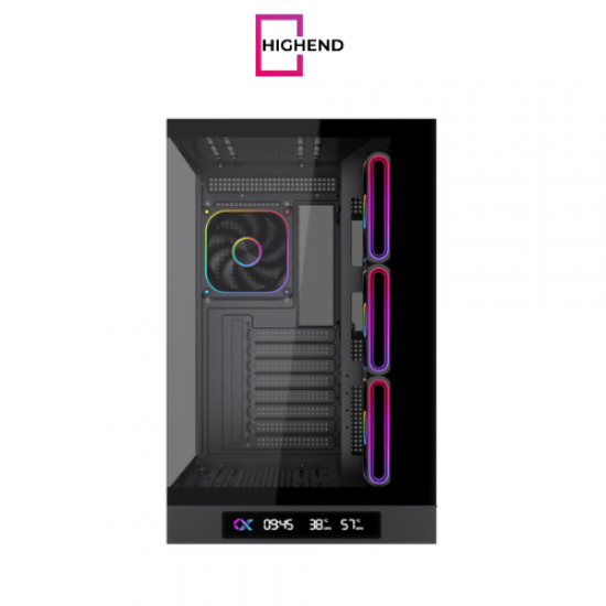 Xigmatek Cloud DGT Digital LCD 4 Fan Argb PWM BTF Mid Tower Case Xigmatek Cloud DGT Digital LCD 4 Fan Argb PWM BTF Mid Tower Case