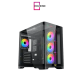 XIGMATEK Crystal Storm 4 fan PWM Argb Curved TG Mid Tower Case XIGMATEK Crystal Storm 4 fan PWM Argb Curved TG Mid Tower Case