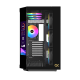 Xigmatek Cubi II 7 Fan ARGB LCD 9.18 DGT LCD Argb TypeC Mid Tower Case Xigmatek Cubi II 7 Fan ARGB LCD 9.18 DGT LCD Argb TypeC Mid Tower Case