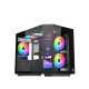 Xigmatek Cubi M 6 Fan ARGB LCD 9.18 DGT LCD Argb Micro Tower Case