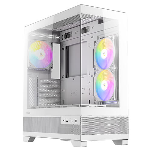 ANTEC CX700 ARGB WHITE 3 ARGB FAN INCLUDED+ ANTEC 850 WATT  CSK PROATX3.1 80+ BRONZE