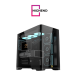 Xigmatek Crystal Storm V2 4 fan PWM Argb  + Fan Controller + X Power 600W 80 Plus Curved TG Mid Tower Case 