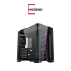 Xigmatek Crystal Storm V2 4 fan PWM Argb  + Fan Controller + X Power 600W 80 Plus Curved TG Mid Tower Case 