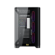 Xigmatek Crystal Storm V2 4 fan PWM Argb Curved TG Mid Tower Case 