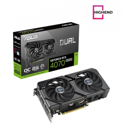 ASUS Dual GeForce RTX™ 4070 Super EVO OC Edition 12GB GDDR6X  ASUS Dual GeForce RTX™ 4070 Super EVO OC Edition 12GB GDDR6X