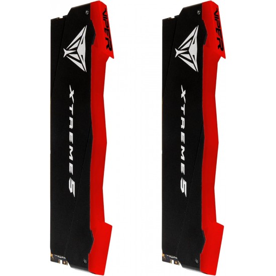 Patriot Memory Viper Xtreme 5 DDR5 RAM 32GB (2X16GB) 6000MT/s CL30 1.35v UDIMM Desktop Gaming Memory Kit Compatible with Intel XMP