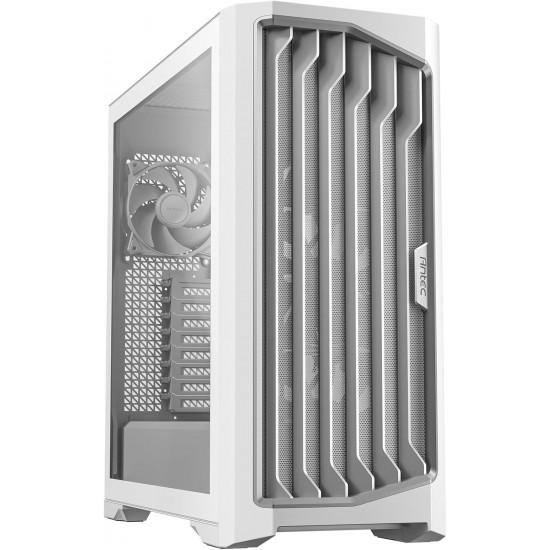 Antec Performance 1 FT WHITE , Full Tower, RTX40 Fully Compatible, Temp Display, 4 x Storm T3 PWM Fans, Type-C, Dual TG Side Panels, Removable Top Bracket, High Airflow Mesh Front Panel, E-ATX PC Gaming Case