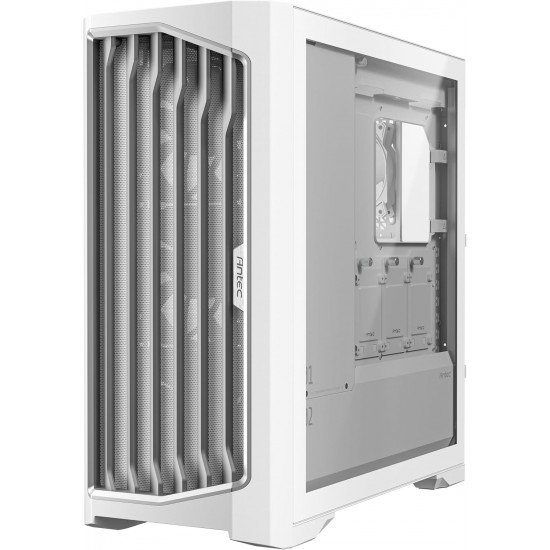 Antec Performance 1 FT WHITE , Full Tower, RTX40 Fully Compatible, Temp Display, 4 x Storm T3 PWM Fans, Type-C, Dual TG Side Panels, Removable Top Bracket, High Airflow Mesh Front Panel, E-ATX PC Gaming Case