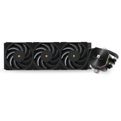Thermalright Frozen Edge 360 Black CPU Water Cooler with PWM Fans, Pump Speed is 3300RPM,S-FDB Bearing, for AMD AM4/AM5,Intel LGA1150/1155/1200/1700/2011/1851