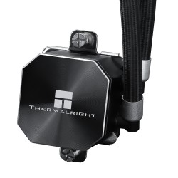 Thermalright Frozen Edge 360 Black CPU Water Cooler with PWM Fans, Pump Speed is 3300RPM,S-FDB Bearing, for AMD AM4/AM5,Intel LGA1150/1155/1200/1700/2011/1851