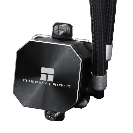 Thermalright Frozen Edge 360 Black CPU Water Cooler with PWM Fans, Pump Speed is 3300RPM,S-FDB Bearing, for AMD AM4/AM5,Intel LGA1150/1155/1200/1700/2011/1851