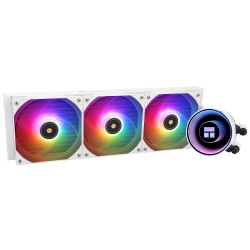Thermalright Frozen Notte 360 White ARGB V2 Water Cooling CPU Cooler, 360 White CPU Cooler Specifications, 3×120mm PWM Fans, S-FDB Bearings, Suitable for AMD/AM4, Intel LGA 1700/1150/1151/1200/2011/1851