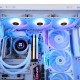 Thermalright Frozen Notte 360 White ARGB V2 Water Cooling CPU Cooler, 360 White CPU Cooler Specifications, 3×120mm PWM Fans, S-FDB Bearings, Suitable for AMD/AM4, Intel LGA 1700/1150/1151/1200/2011/1851