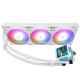 Thermalright Frozen Warframe PRO 360 White ARGB AIO CPU Liquid Cooler for Desktop - 2000RPM PWM Fans, with 2.73" LCD Display Screen, for AM4/AM5 & Intel LGA1150/1151/1200/2011/1700/1851