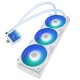 Thermalright Frozen Warframe PRO 360 White ARGB AIO CPU Liquid Cooler for Desktop - 2000RPM PWM Fans, with 2.73" LCD Display Screen, for AM4/AM5 & Intel LGA1150/1151/1200/2011/1700/1851