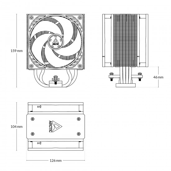 ARCTIC Freezer 36 CO CPU Air Cooler ARCTIC Freezer 36 CO CPU Air Cooler