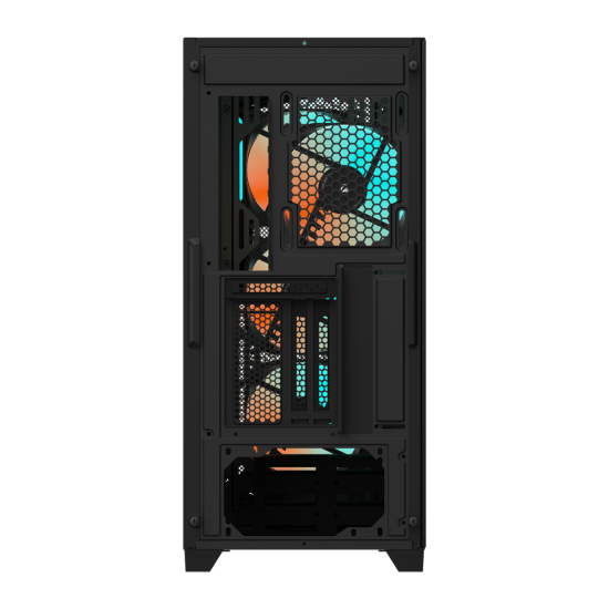 GIGABYTE C301 GLASS V2- Black Mid Tower PC Gaming Case