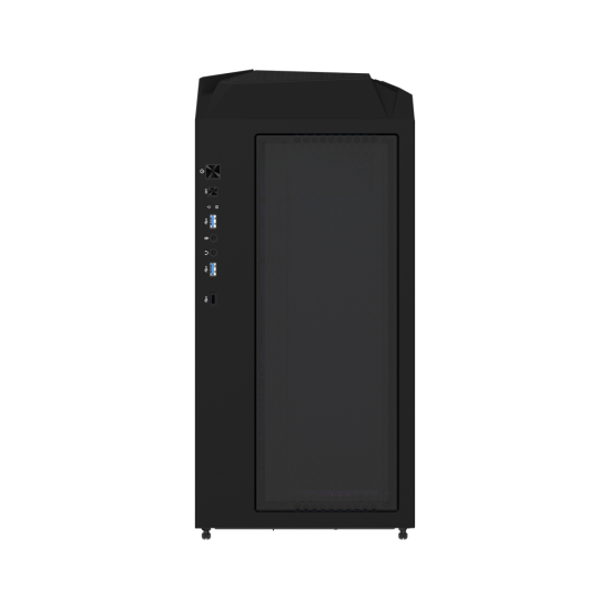 GIGABYTE C301 GLASS V2- Black Mid Tower PC Gaming Case