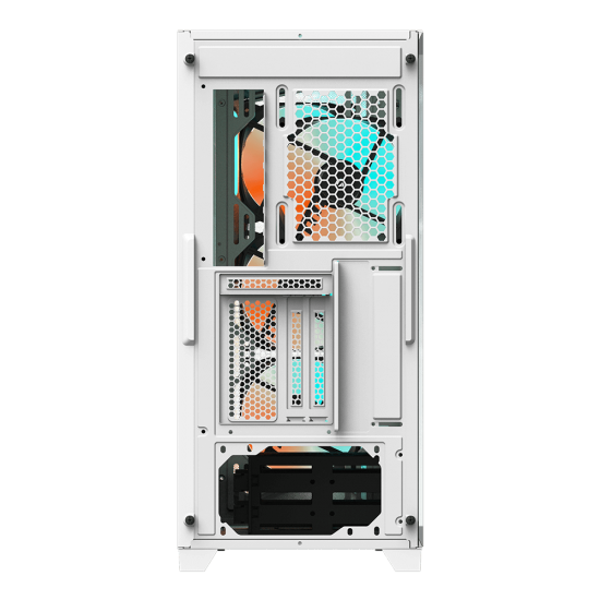 GIGABYTE C301 GLASS V2- White Mid Tower PC Gaming Case