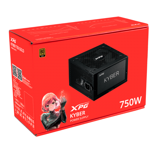 XPG Kyber 750W 80+ Gold ATX 3.1 Power Supply