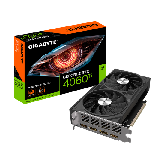 GIGABYTE GeForce RTX™ 4060 Ti WINDFORCE OC 16G