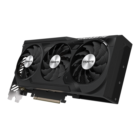 GIGABYTE RTX 4070 WINDFORCE OC 12G Graphics Card — 3X WINDFORCE Fans, 12GB 192-bit GDDR6X