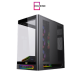 Xigamtek Heaven 8 Fan Argb Pwm E ATX Support BTF MB Type C Single Piece Curved Tempered Glass Mid Tower Case Xigamtek Heaven 8 Fan Argb Pwm E ATX Support BTF MB Type C Single Piece Curved Tempered Glass Mid Tower Case