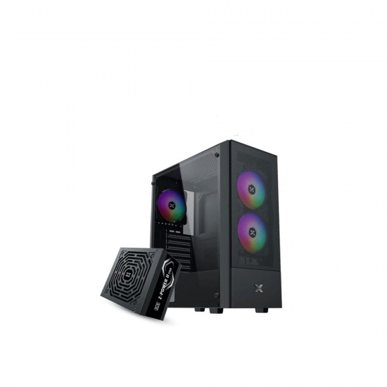 Xigmatek Hero II Air FRGB + Z-Power II Z750 600W Mid Tower Case