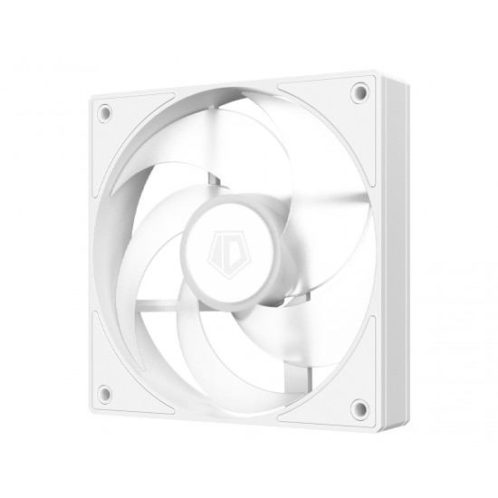 ID-COOLING AS-120-ARGB-W ARGB PWM Durable Hydraulic Bearing White Fan ID-COOLING AS-120-ARGB-W ARGB PWM Durable Hydraulic Bearing White Fan