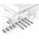 ID-COOLING AS-120-ARGB-W ARGB PWM Durable Hydraulic Bearing White Fan ID-COOLING AS-120-ARGB-W ARGB PWM Durable Hydraulic Bearing White Fan