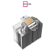 ID-COOLING FROZN A410 SE ARGB 4 Heatpipe Direct Touch With 120mm Hydraulic Bearing Fan White Air Cpu Cooler ID-COOLING FROZN A410 SE ARGB 4 Heatpipe Direct Touch With 120mm Hydraulic Bearing Fan White Air Cpu Cooler