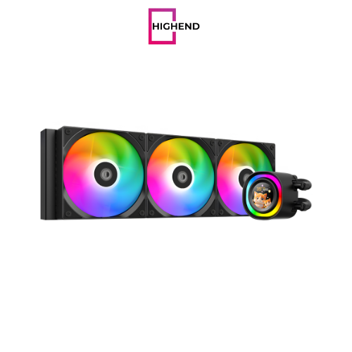ID-COOLING FX360 LCD Gen 7 Pro Pump ARGB White AIO Liquid Cpu Cooler