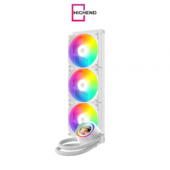 ID-COOLING FX360 LCD Gen 7 Pro Pump ARGB White AIO Liquid Cpu Cooler