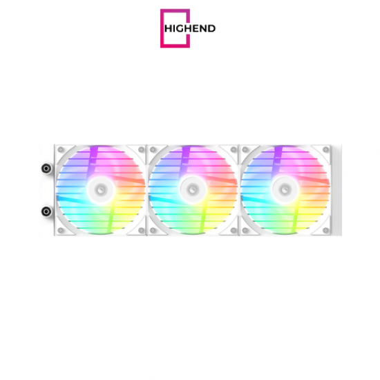 ID-COOLING FX360 LCD Gen 7 Pro Pump ARGB White AIO Liquid Cpu Cooler