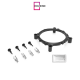 ID-COOLING SE-903-SD V3 3 Heatpipe Direct Touch With 120mm Hydraulic Bearing Fan Black Air Cpu Cooler